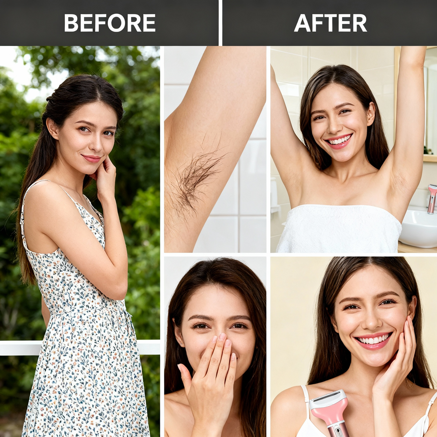 GuterStuck™ 4-in-1 Electric Hair Removal System