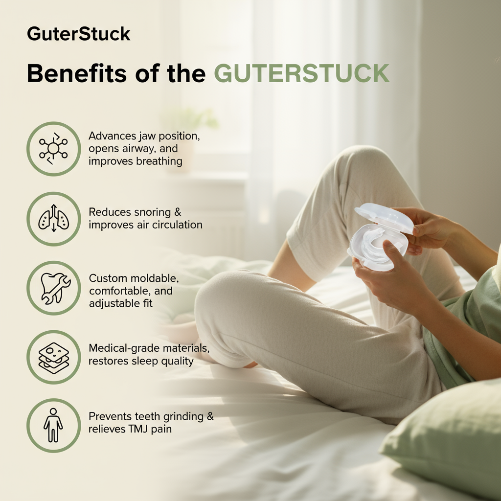 GuterStuck™ Anti-Snoring Mouthguard