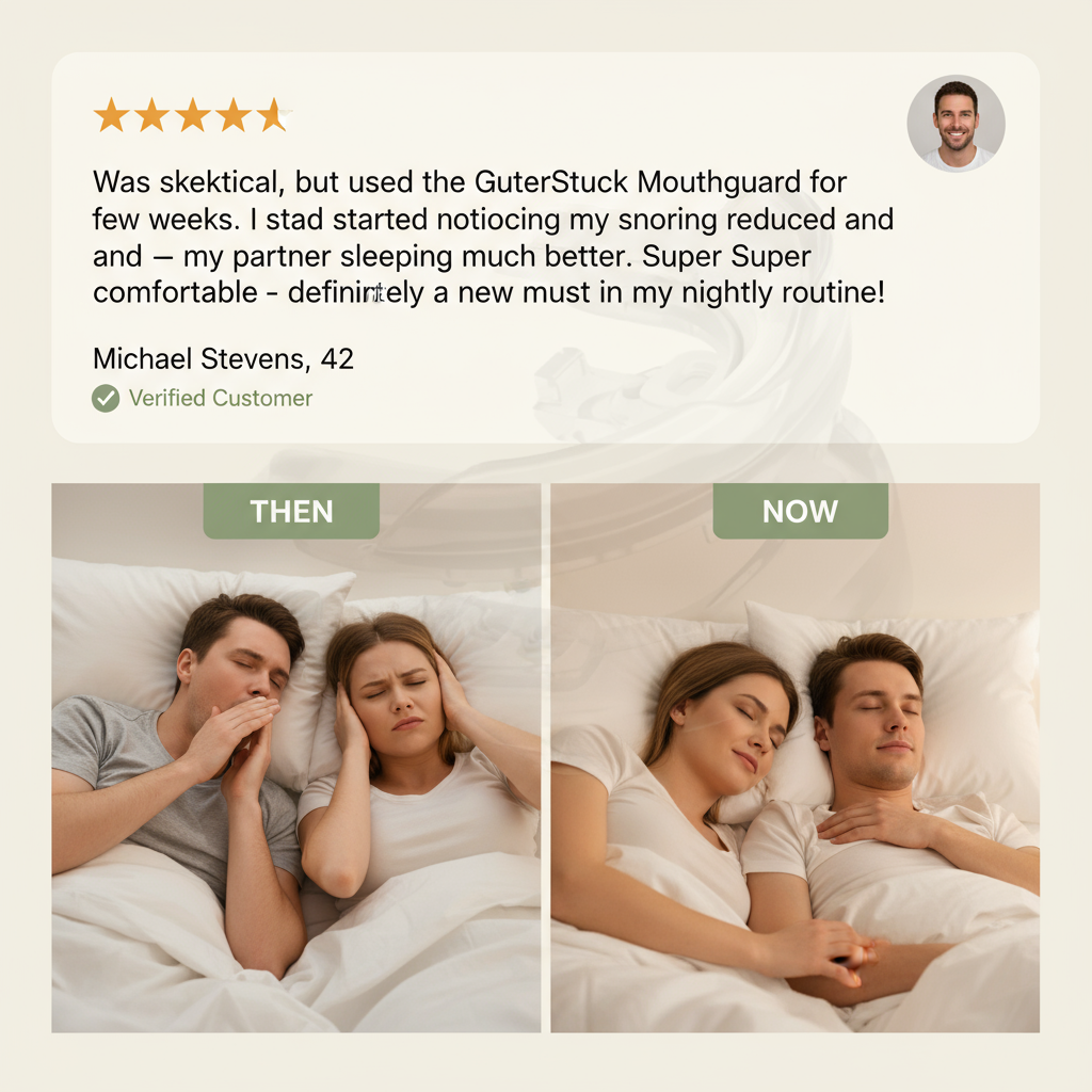 GuterStuck™ Anti-Snoring Mouthguard