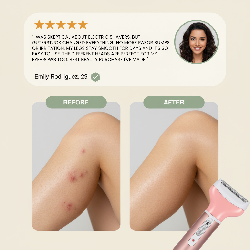 GuterStuck™ 4-in-1 Electric Hair Removal System