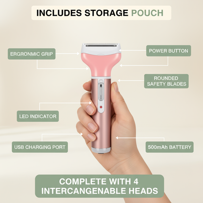 GuterStuck™ 4-in-1 Electric Hair Removal System