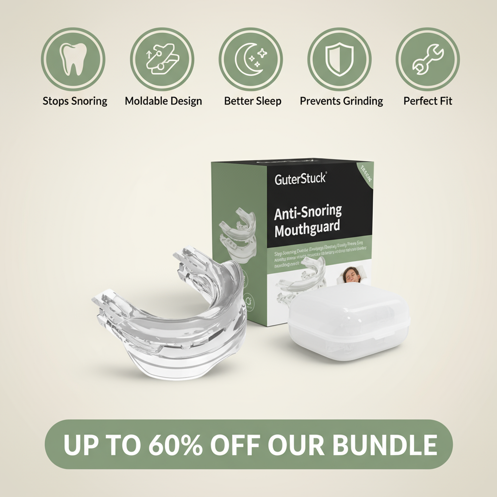 GuterStuck™ Anti-Snoring Mouthguard