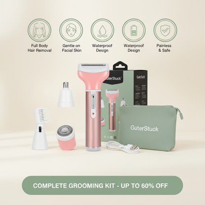 GuterStuck™ 4-in-1 Electric Hair Removal System