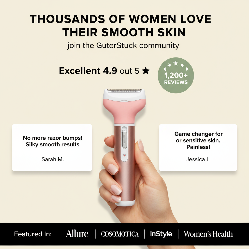 GuterStuck™ 4-in-1 Electric Hair Removal System