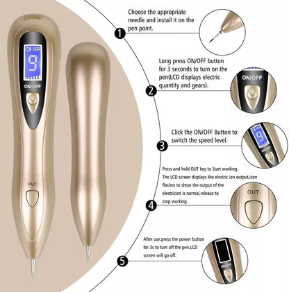 Precision Skin Tag & Mole Remover Pen – Rechargeable Spot Eraser