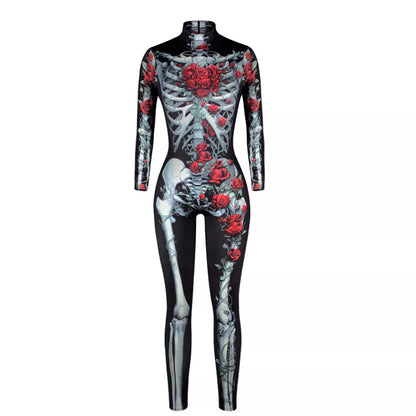 Skeleton Bodysuit – Skeleton Costume Woman
